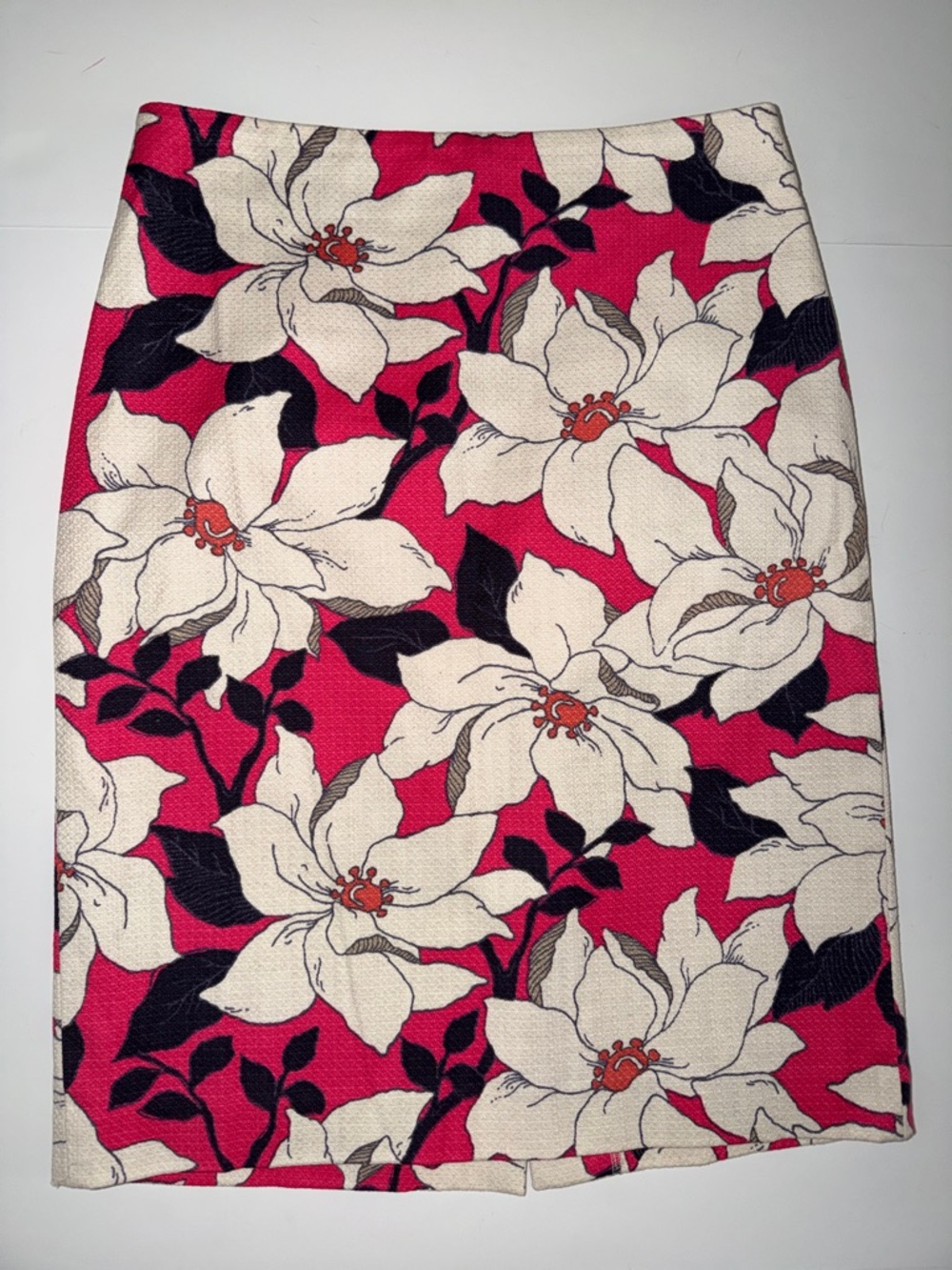 Ann Taylor floral print pencil skirt the Hibiscus floral print Lined Size 6 NWT - Picture 1 of 7